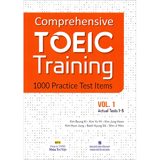 Comprehensive Toeic Training 1000 Practice Test Items (Vol 1) - Kèm CD
